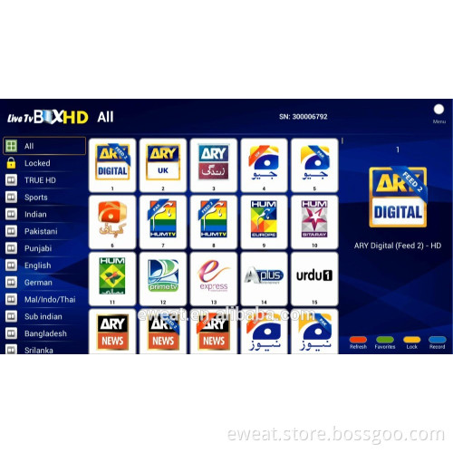 The best iptv indian channels iptv set top box all channels from server room with apk for test iptv box